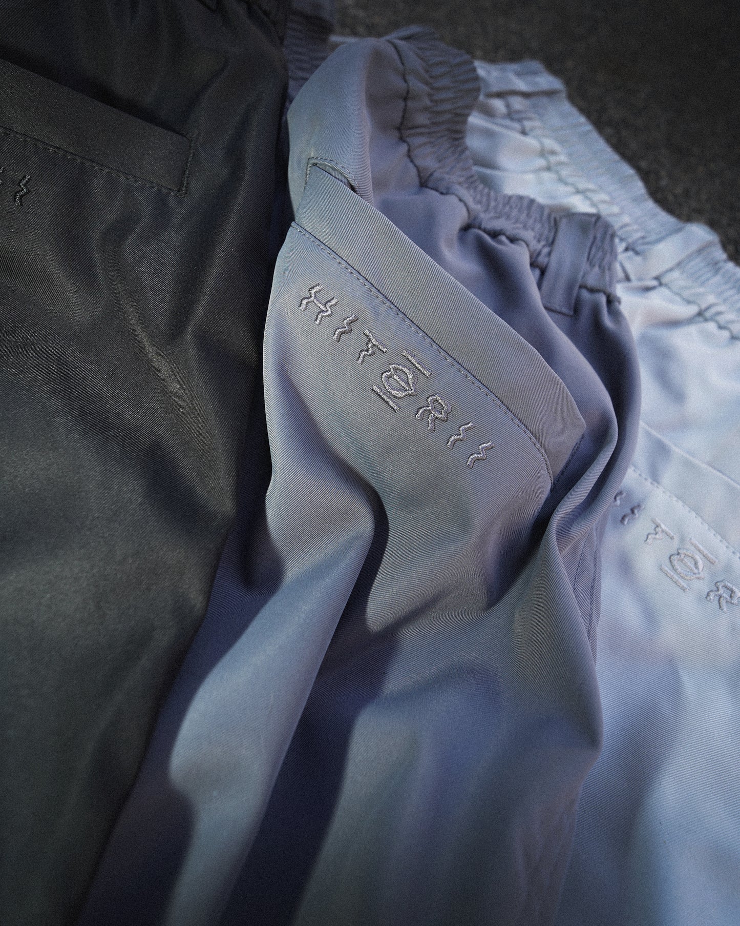 Pleated Work Pants | Steel