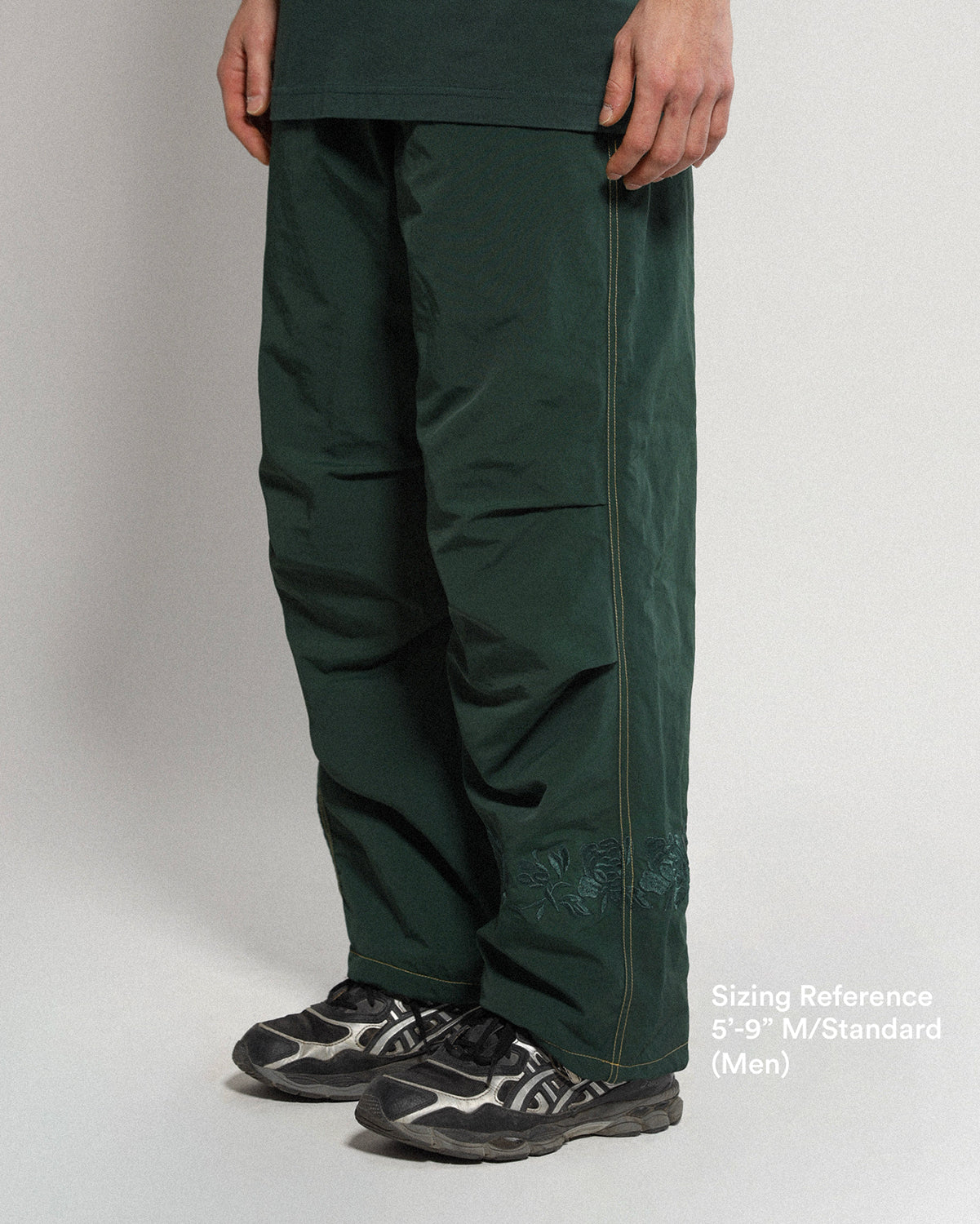 Fleece Shell Pants | Mauve | Peonies