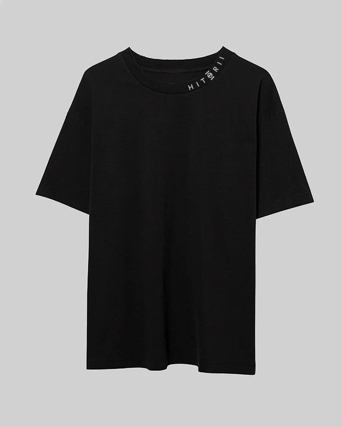 Don't Look | Oversized Tee | Charcoal