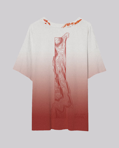 LIMITED Topo Gradient | Oversized Tee | Joe's Valley