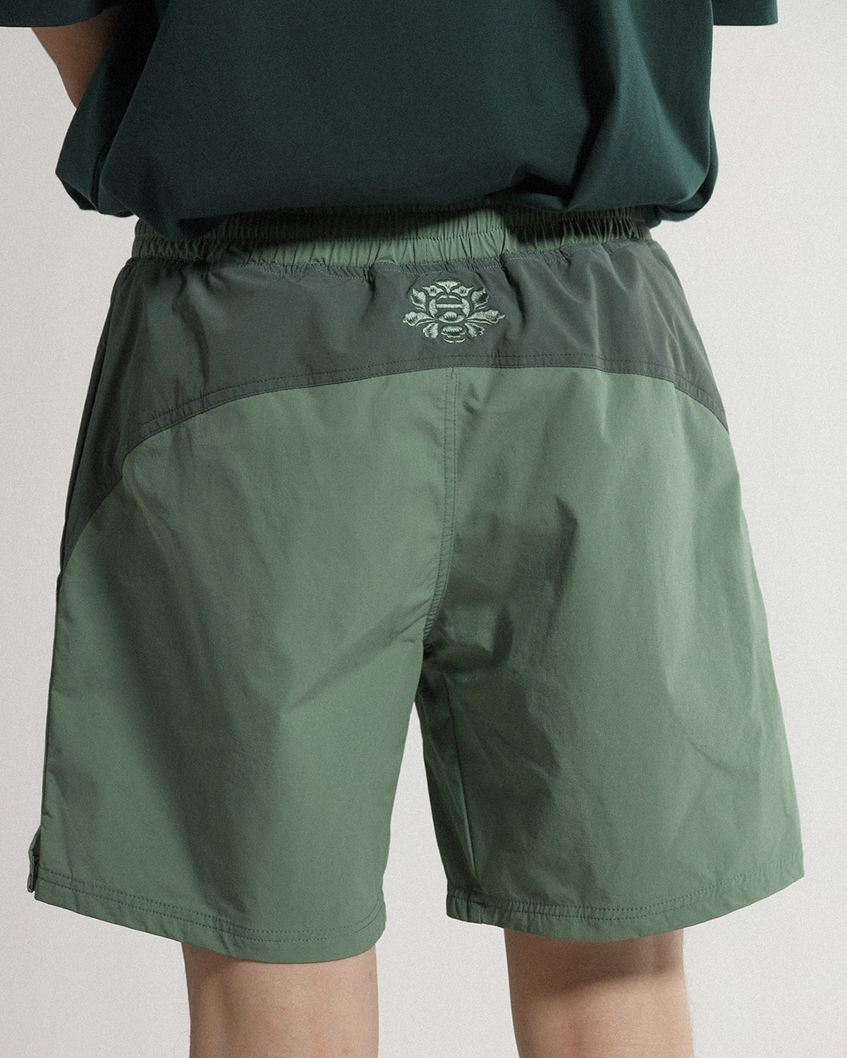 Comp Shorts | 3" & 6" Black | Peonies