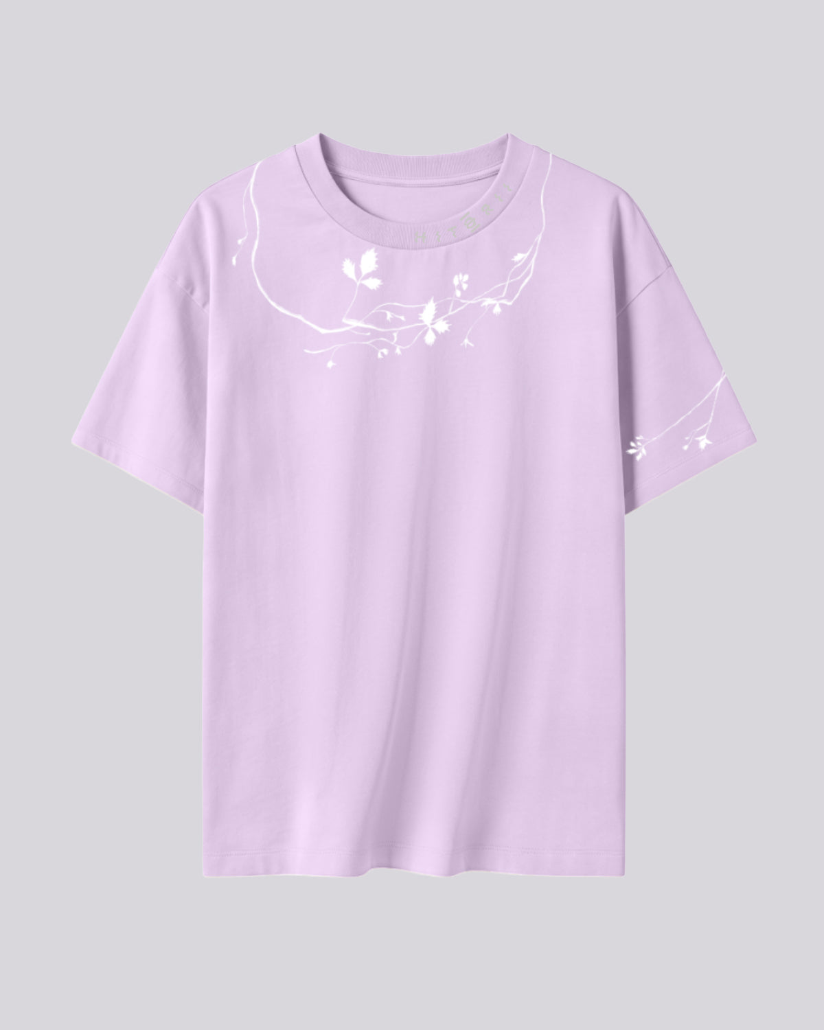 Entangled Fragaria | Oversized Tee | Lilac