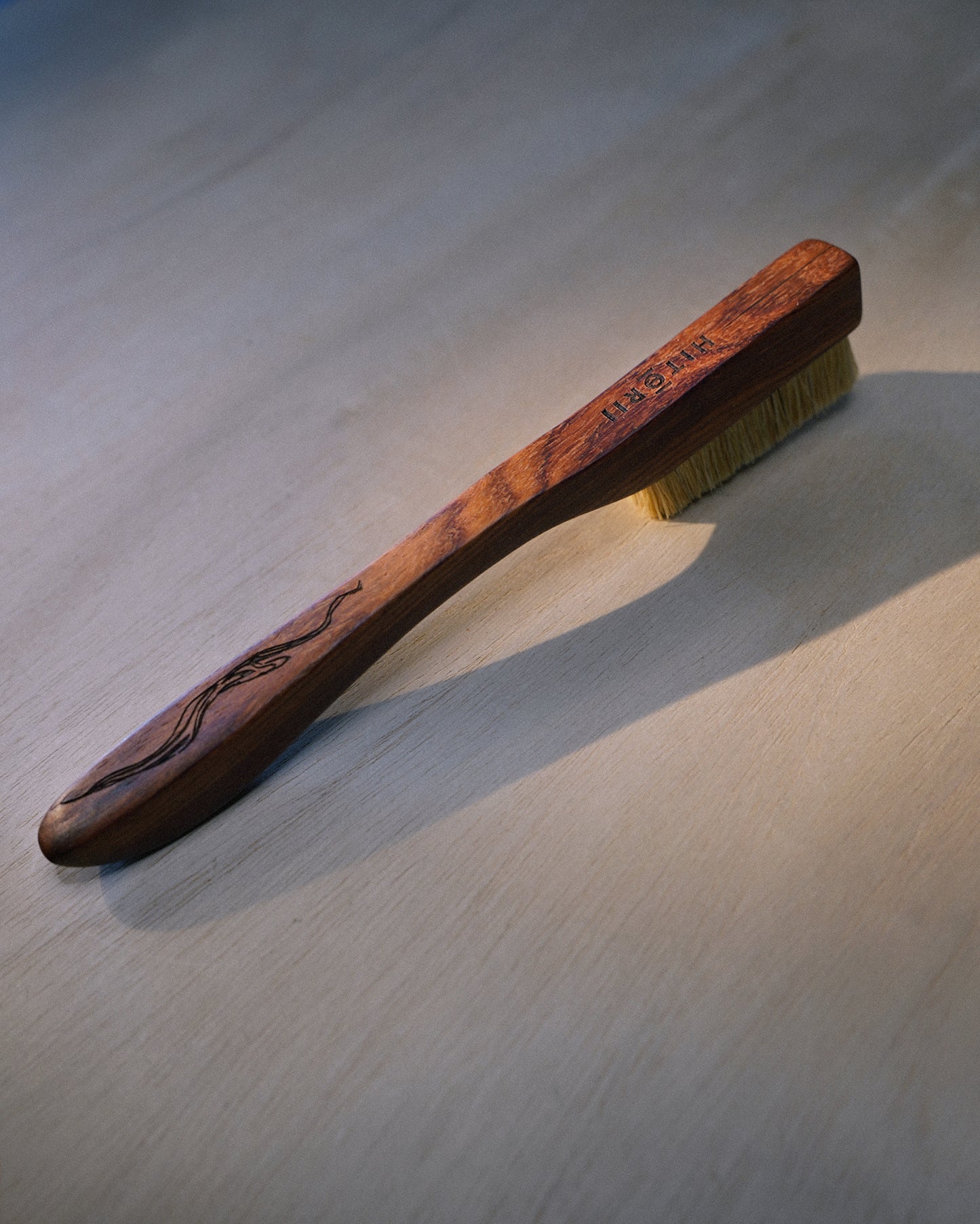 Rock Climbing Boar Hair High Quality Brush Walnut Wood
