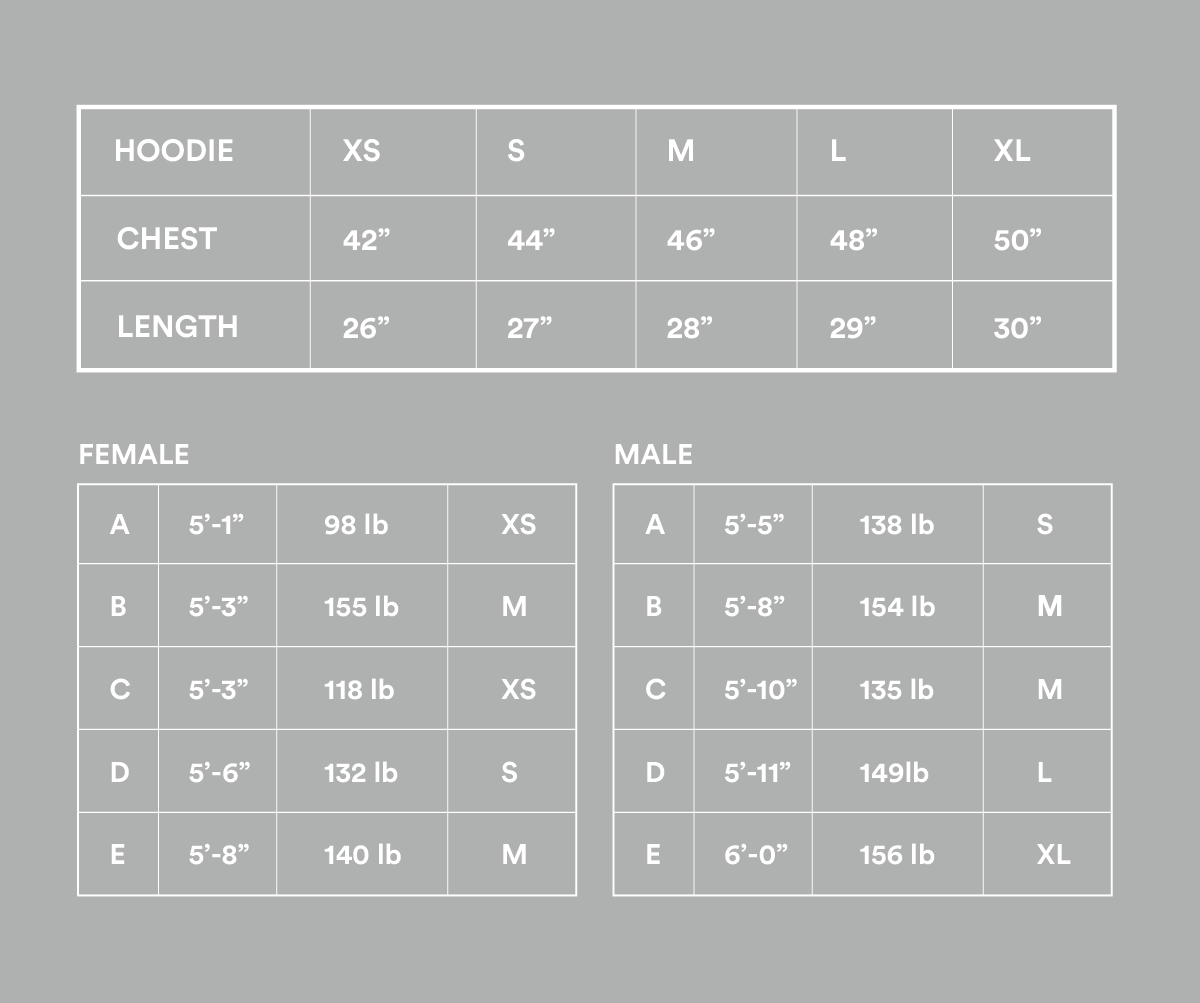 Water Lily | Hoodie | Gray