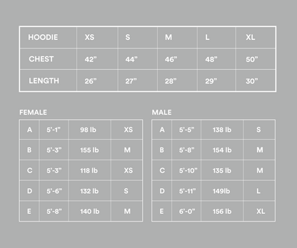 Water Lily | Hoodie | Gray