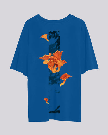Oriane Chanterelle | Oversized Tee | Cobalt Blue