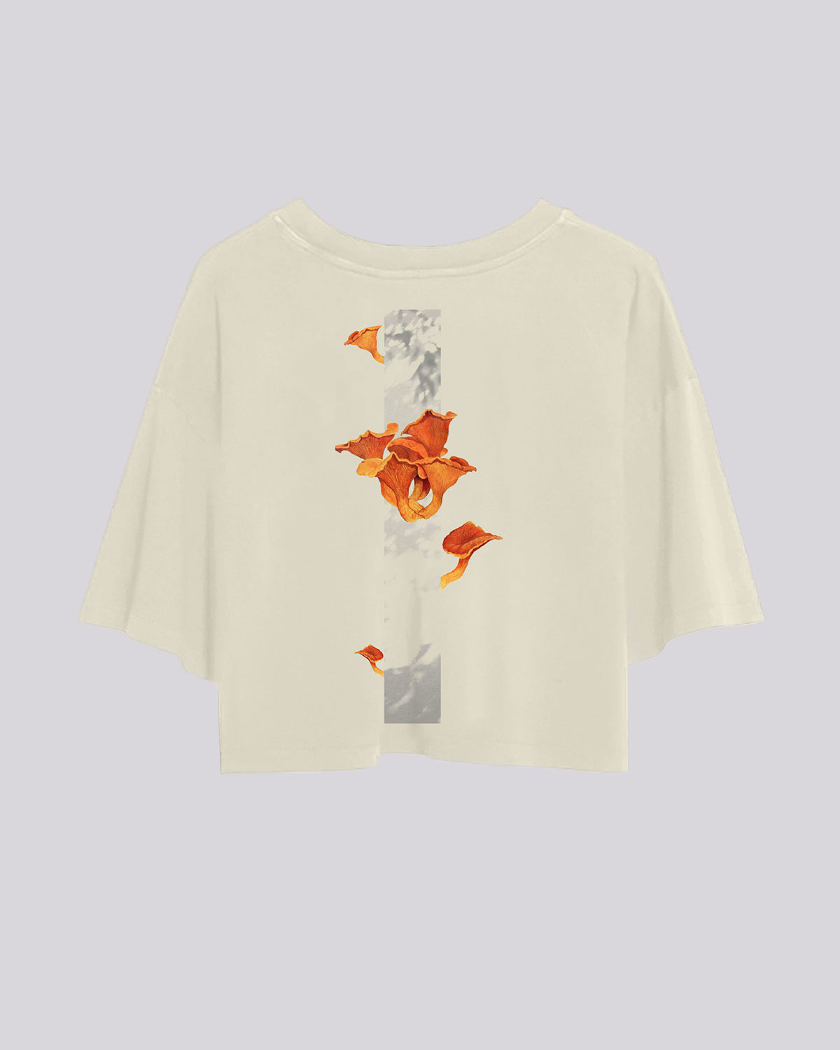 Oriane Chanterelle | Crop Tee | Sand