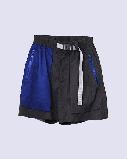 Bouldering Shorts | Black + Blue