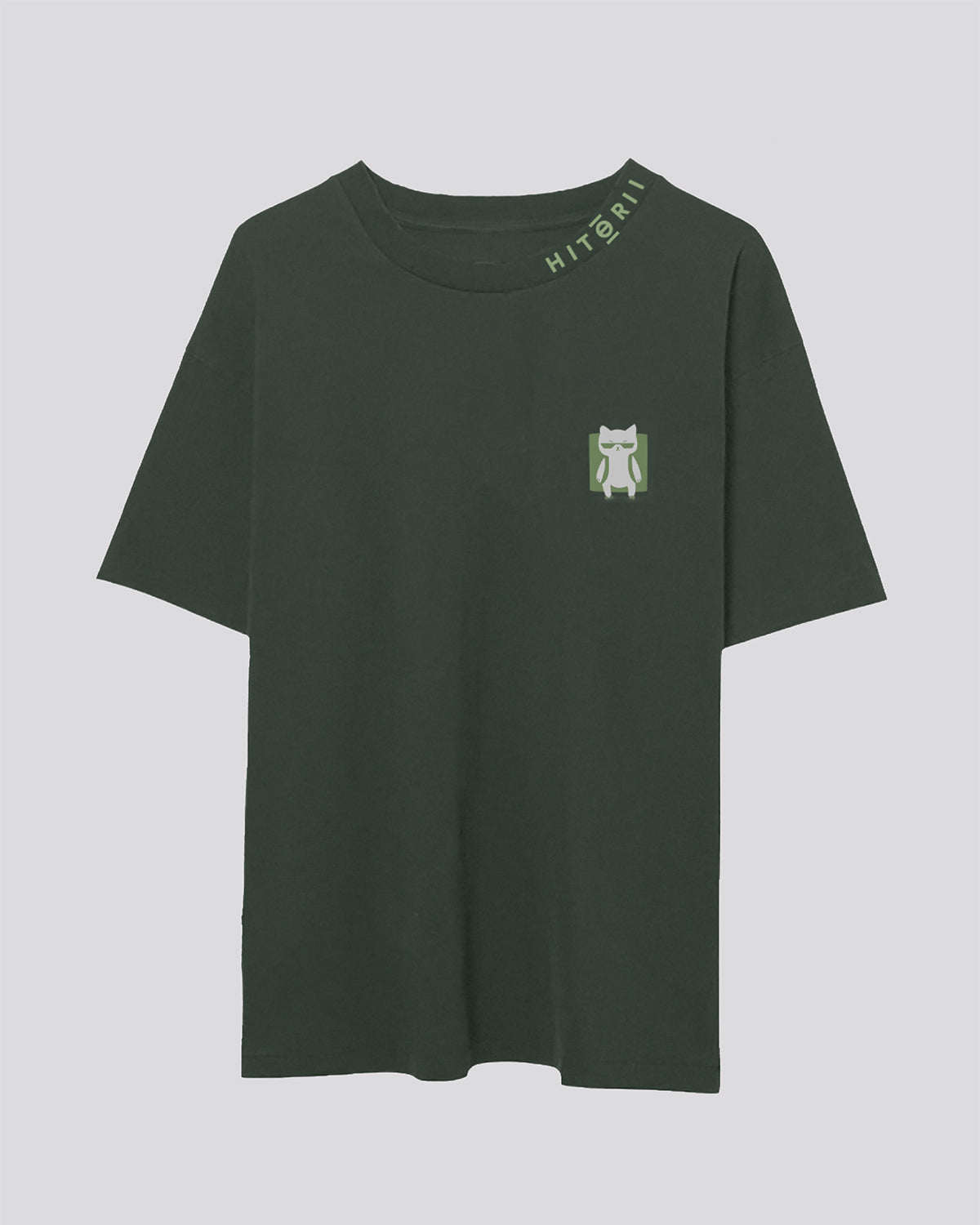 Soft Like Your Project | Oversized Tee | Forest Green