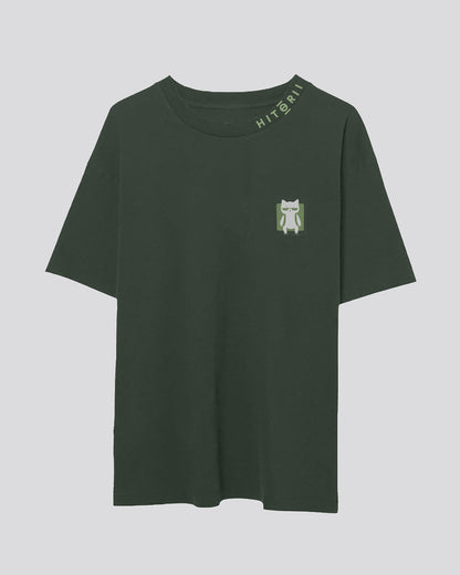 Soft Like Your Project | Oversized Tee | Forest Green